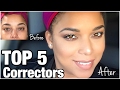 TOP 5 Correcting Concealers + How to Cover DARK CIRCLES || MelissaQ