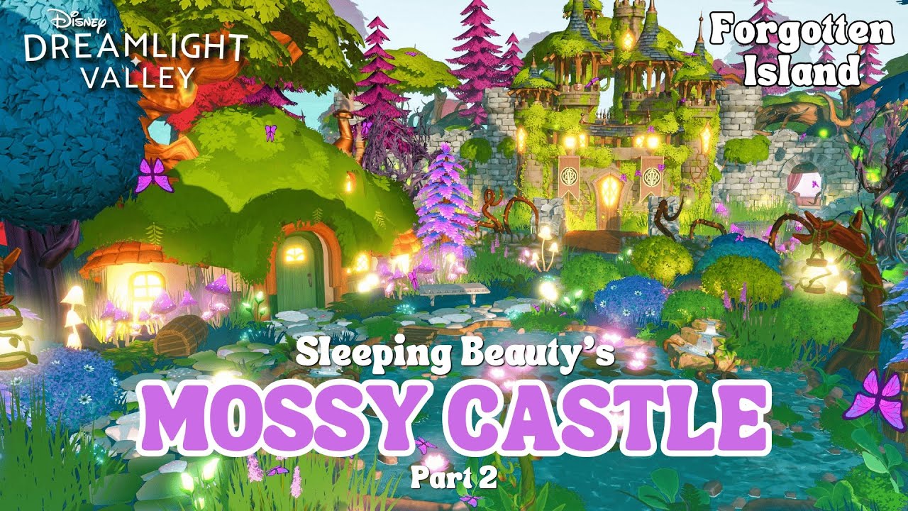ПОТЕРЯННЫЙ ЗАМОК АУРОРЫ. ЧАСТЬ 2 | Превратите забытый остров в сказку в Долине Дримлайт