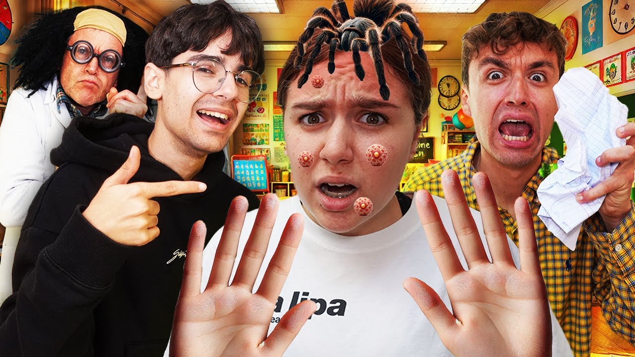 ILS M'EMBÊTENT EN CLASSE ! JE M'ENFUIS DU COLLÈGE ! - PINK LILY