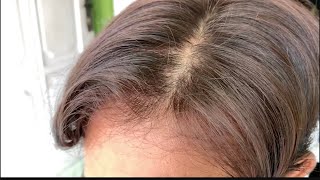 cat rambut Garnier Coklat Karamel - Tutorial cat rambut