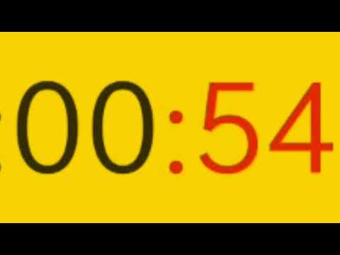 countdown in 1 minute timer