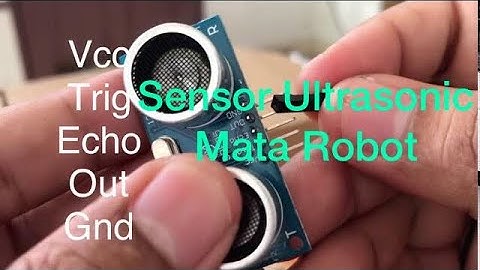 Seri kuliah online Microcontroler: Sensor Ultrasonic