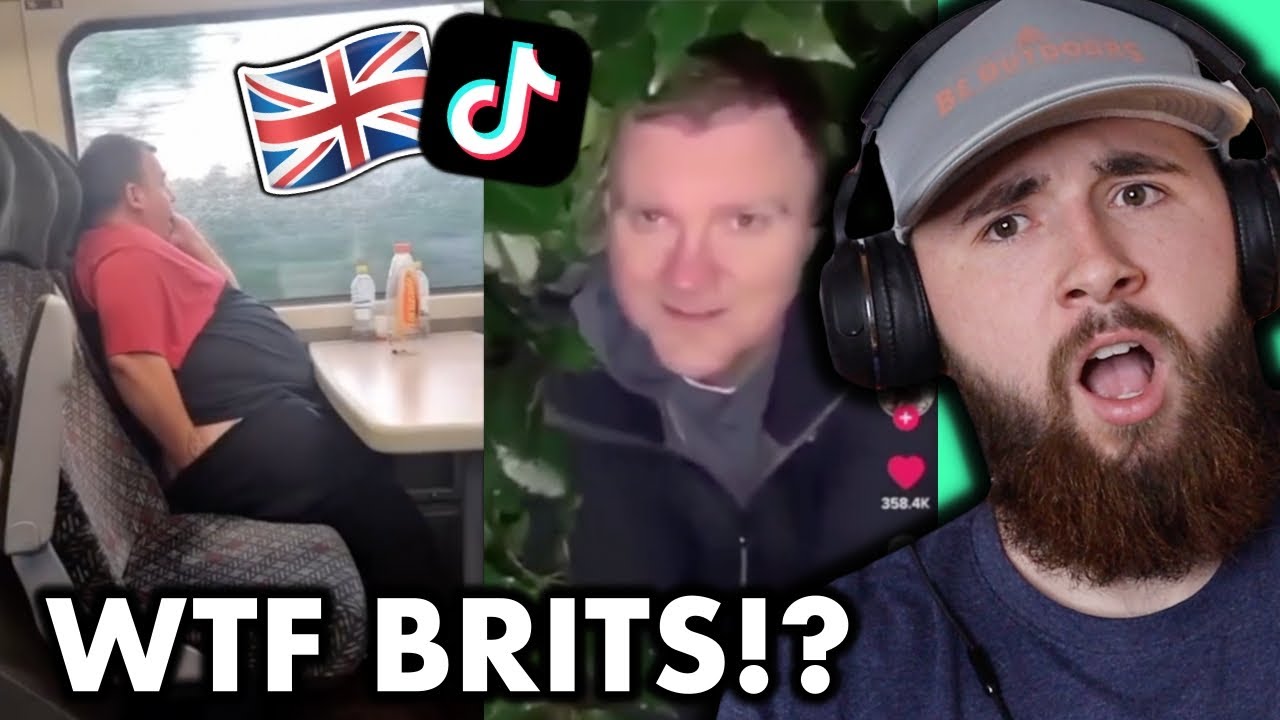 AMERICAN Reacts to WTF British TikTok's *HILARIOUS*