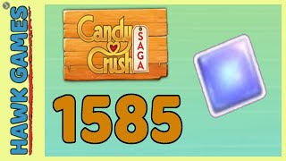 Candy Crush Saga Level 1585 (Jelly level) - 3 Stars Walkthrough, No Boosters screenshot 5