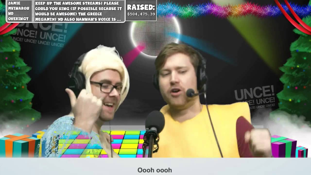 Sjin and Smiffy singing Barbie Girl 