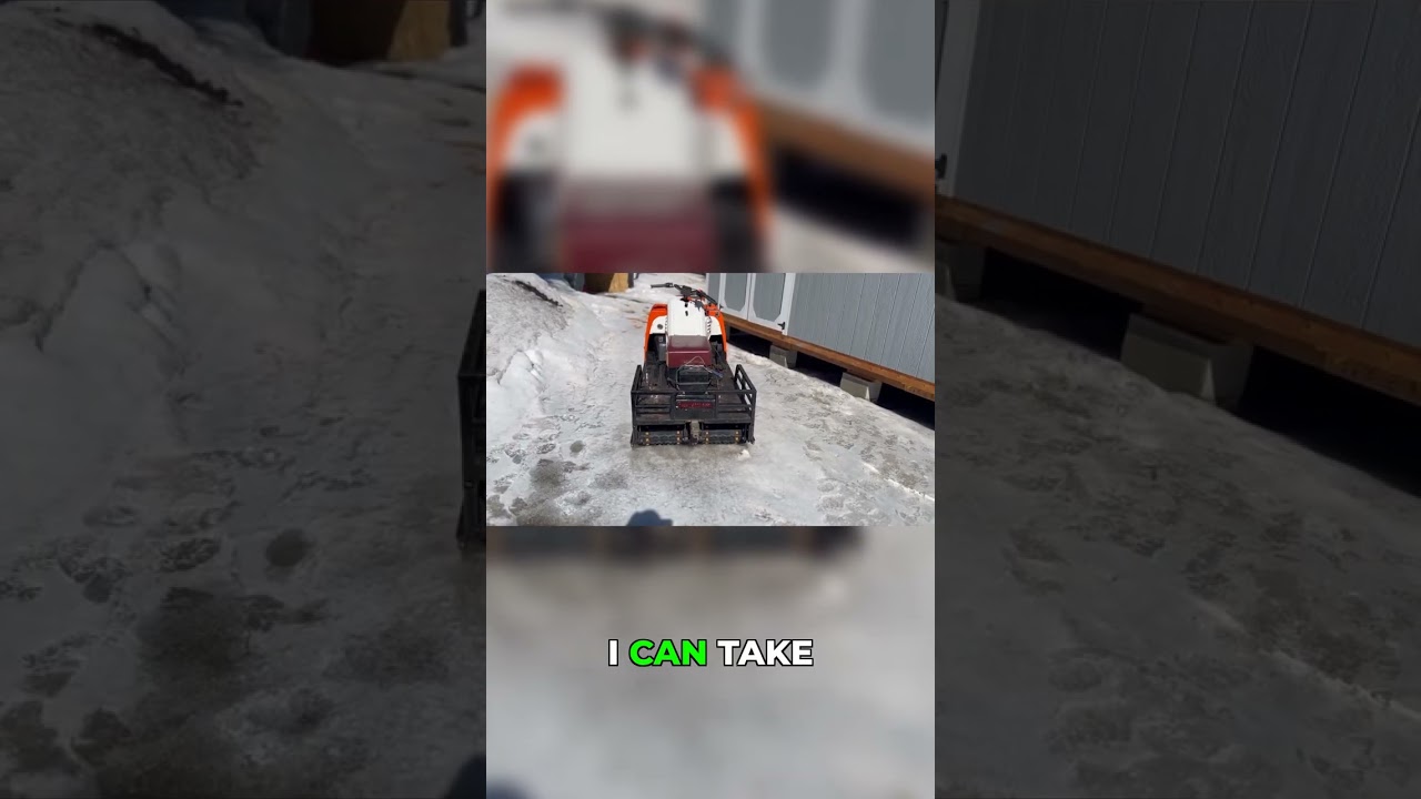 This Snowmobile is a Workhorse in Deep Snow!