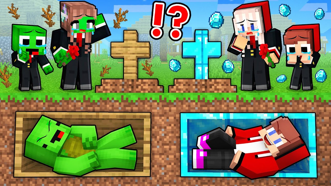 Why Mikey and JJ Family Buried Alive in Minecraft ?! - Maizen