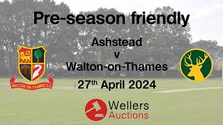 Walton 1st XI v Ashstead 27the April 2024