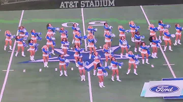 Dallas Cowboys cheerleaders pregame signature dance Thunderstruck 8/26/22