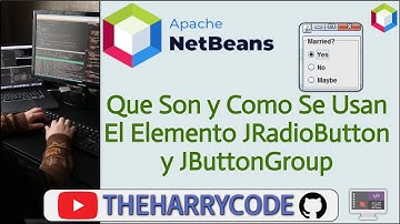 Curso Apache NetBeans | Que Son y Como Se Usan Los Elementos JRadioButton y JButtonGroup