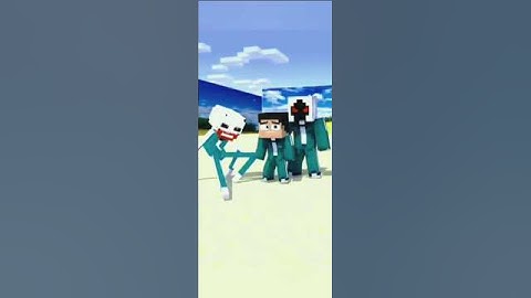 squid game2 challenge Minecraft animation #minecraft #animation #youtubeshorts #ytshorts
