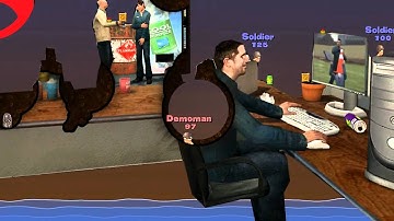 Worms Reloaded: "CPU battle: TF2 - Demoman VS TF2 - Soldier"