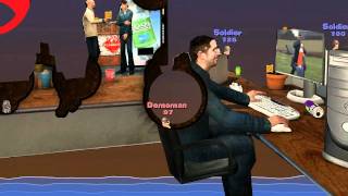 Worms Reloaded: "CPU battle: TF2 - Demoman VS TF2 - Soldier"