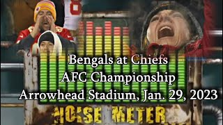 chiefs arrowhead noise busts bengals championship 1-29-23