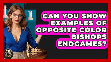 Can You Show Examples Of Opposite Color Bishops Endgames? - The Chess Codex