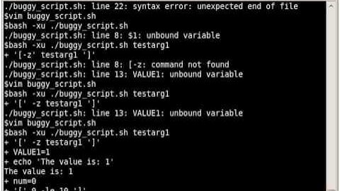 Writing Better Shell Scripts - Part 1:Video 1
