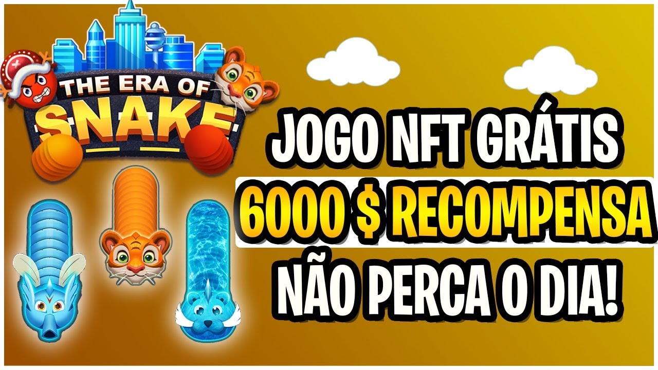 JOGO DA COBRINHA NFT 100% GRÁTIS PAGANDO! METASNAKE GANHE DINHEIRO JOGO  GRATUITO (Guia Completo) 