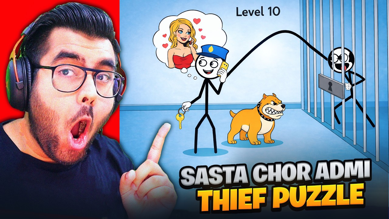 🤣 69IQ CHOR ADMI!! 🤣 | THIEF PUZZLE Part 1 | Hitesh KS