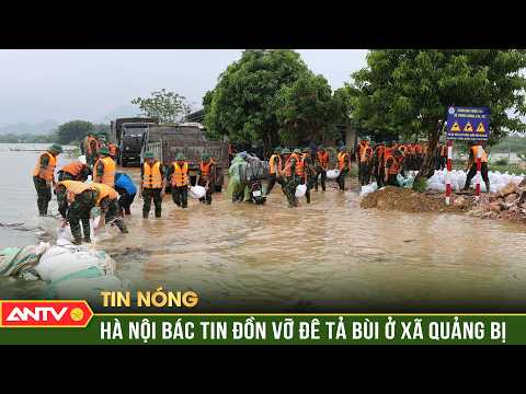 Hanoi dismisses rumors of Ta Bui dike breach in Quang Bi Commune | ANTV