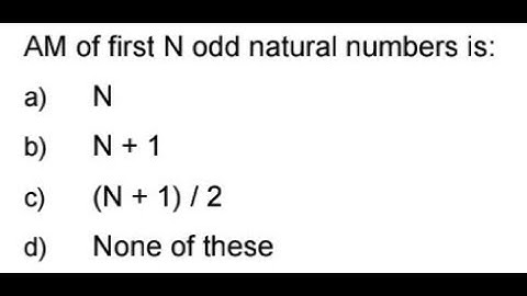 Arithmetic Mean - Statistics - #cafoundation - Quantitative Aptitude - MCQ 14