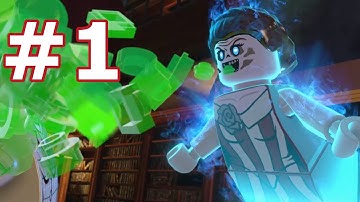LEGO Dimensions: Ghostbusters (2016) Story Pack Walkthrough - Part 1 (Paranormal Beginnings)