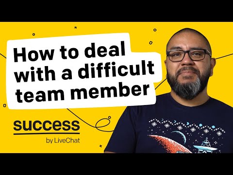 Video: Hoe om te gaan met een moeilijke teamgenoot?