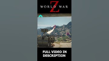 Heavy Artillery on Zombies!| WWZ Aftermath | Aura Gaming