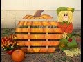 Recylced Giant Wood Pumpkin ~ Featuring Miriam Joy Recylced Giant Wood Pumpkin ~ Featuring Miriam Joy