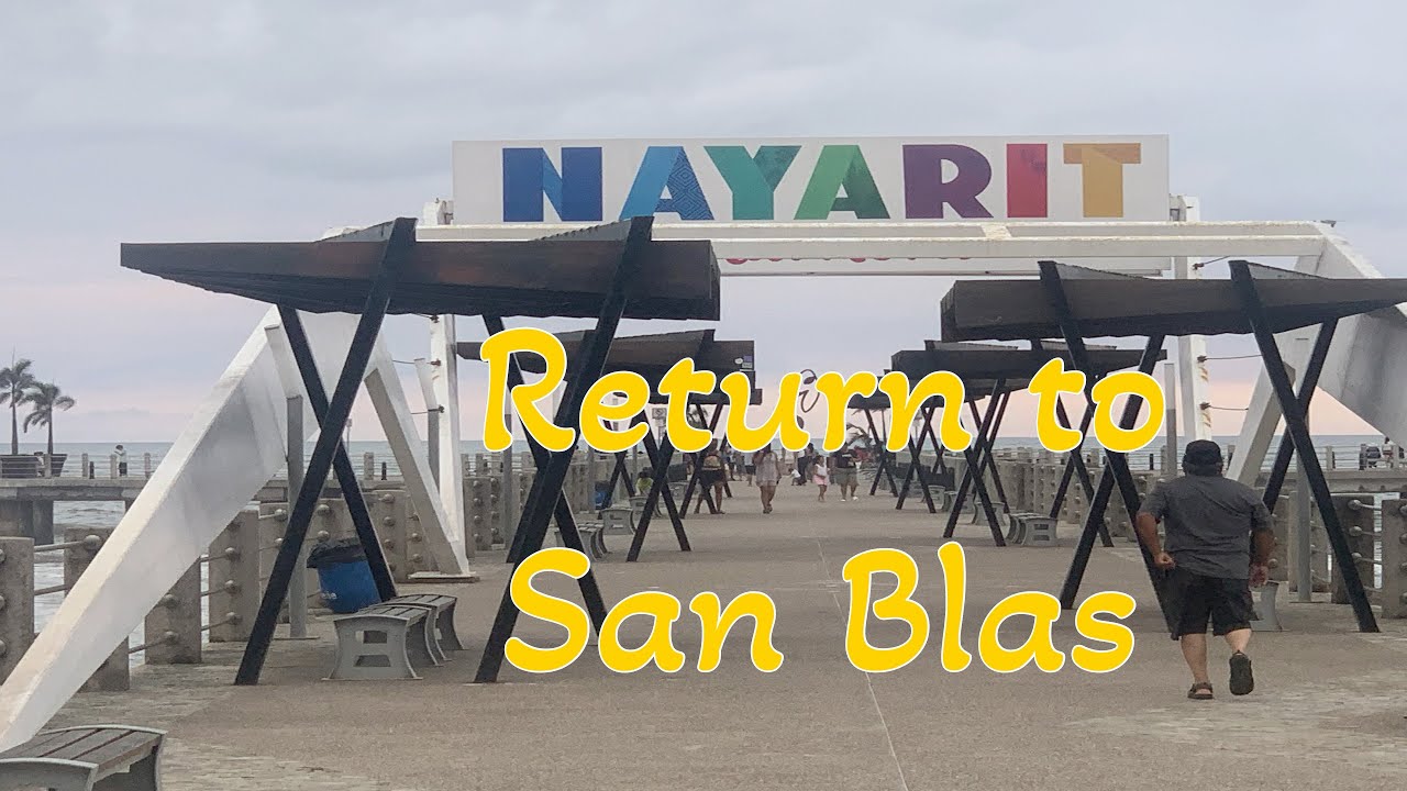 Return to San Blas Nayarit MexicoA beautiful place Drone fly over