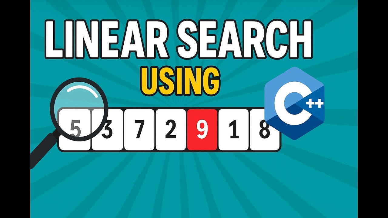 Linear Search Using C++ | C++ Code | code explanation in Telugu ...