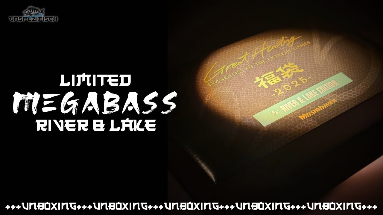 Megabass Lucky Tackle Bag 2025 River & Lake Edition -UNBOXING