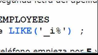 (01C) Clausula LIKE y NOT LIKE (Curso de SQL)