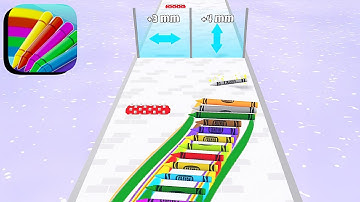 Crayon Run ​- All Levels Gameplay Android,ios (Part 7