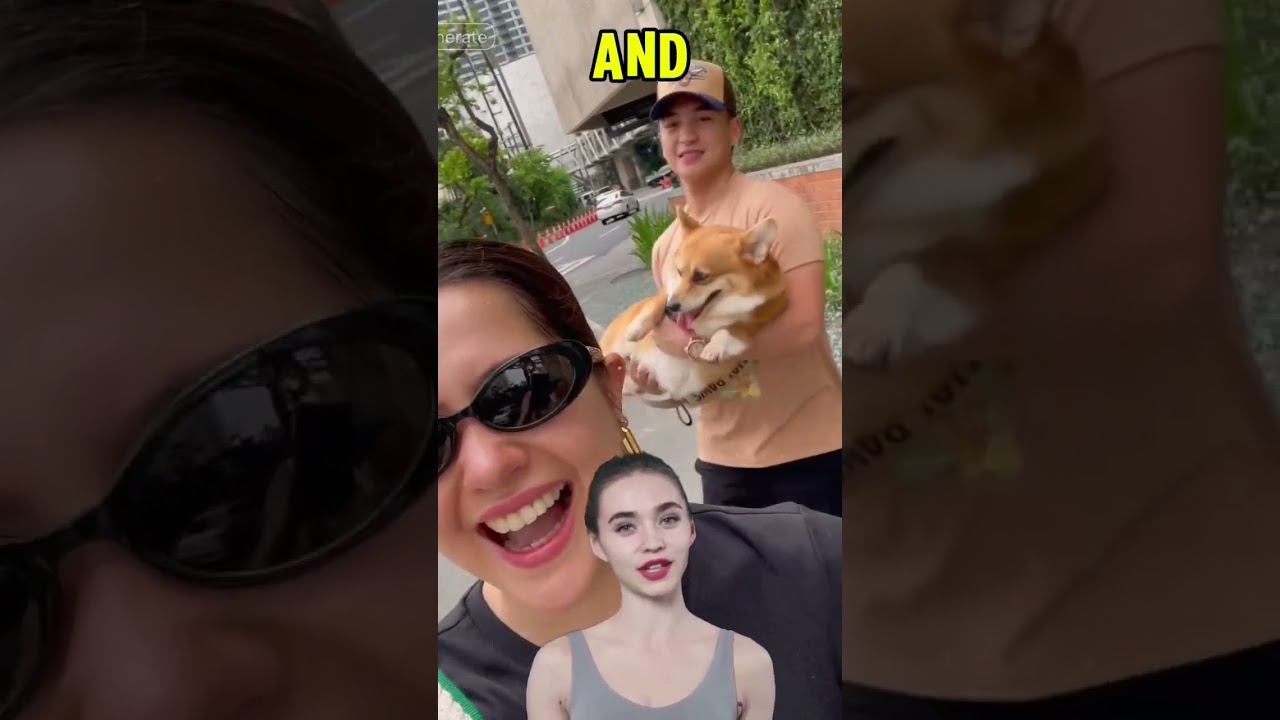 MORNING WALK OF SUE RAMIREZ AND DOMINIC ROQUE 