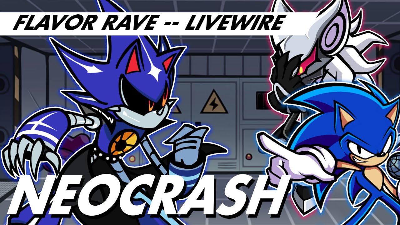 NeoCrash (LiveWire, but Neo Metal Sonic Vs. Sonic) || FNF Flavor Rave Cover || UMN FILES 6