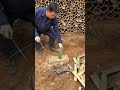 Cross-Shaped Chopper for Bamboo Splitting