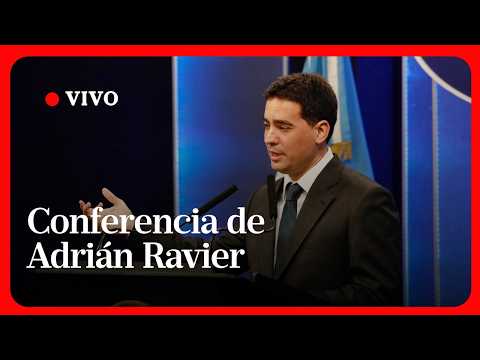 EN VIVO | Conferencia de prensa del vocero presidencial Adrián Ravier