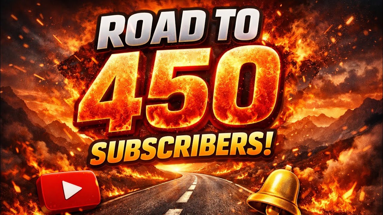 Road to 450 Subscribers 🔥💯🥵