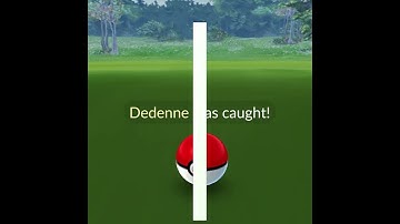 Pokémon go shiny dedenne catch (New Shiny!) #shorts