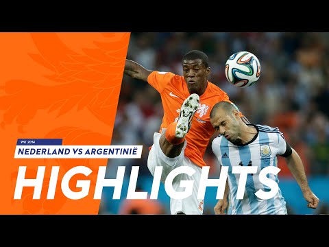 Highlights: Nederland-Argentini 2-4 (n.s.) WK 2014