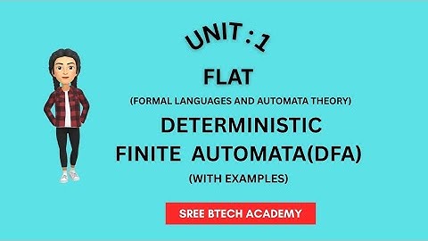 DETERMINISTIC FINITE AUTOMATA(DFA) || EXAMPLES(PART-2) || FLAT || JNTU
