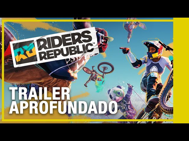 O NOVO JOGO MUNDO ABERTO de BICICLETA! - Riders Republic 