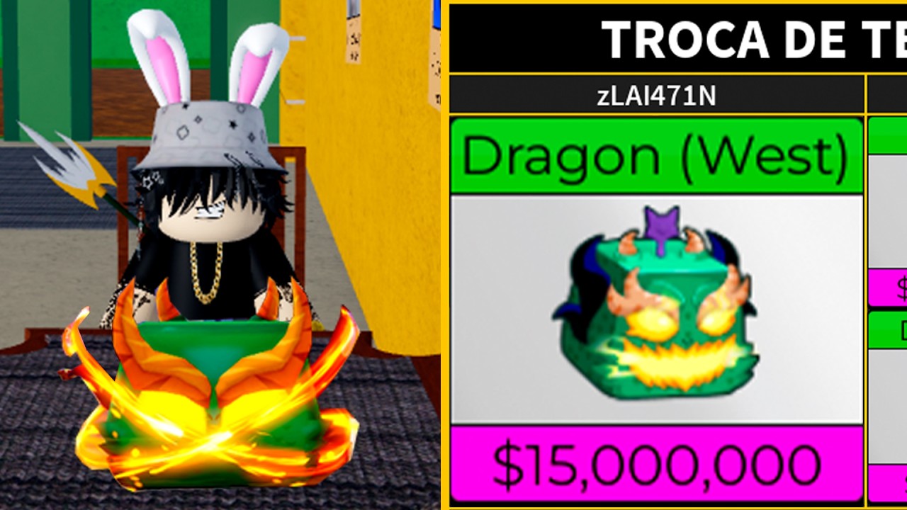O QUE AS PESSOAS OFEREÇEM NA DRAGON NO BLOX FRUITS!