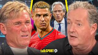 "YOU'RE A SYCOPHANT!" Simon Jordan & Piers Morgan in HEATED CLASH over Ronaldo's Portugal BUST UP! screenshot 4