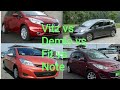 Mazda Demio Vs Toyota Vitz Vs Nissan Note Vs Honda Fit. Which is a better buy?