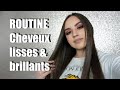 Routine  cheveux lisses  brillants  lady jow