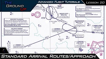 Advanced Flight Tutorials | Standard Arrival Routes (STAR) and Initial Approachs  (IAP) | Lesson 20