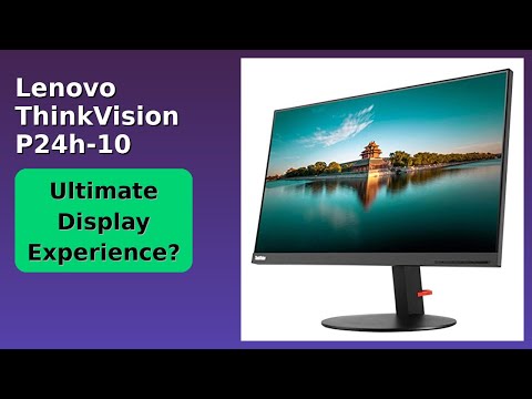 REVIEW (2026): Lenovo ThinkVision P24h-10 Monitor. Features. - YouTube