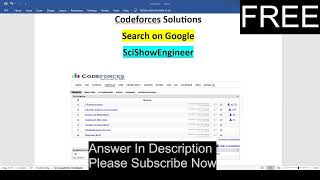 Live : Codeforces Solutions / Codeforces Round 998 (Div. 3)