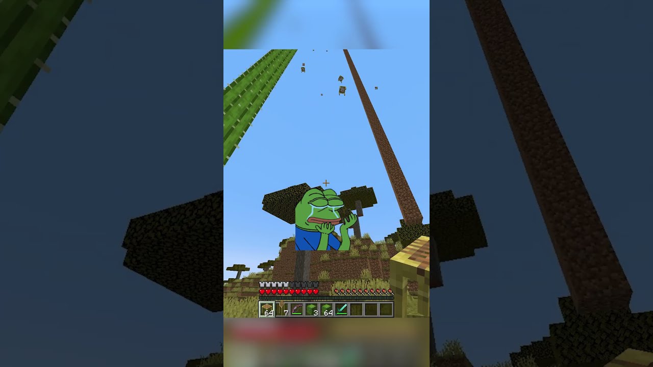 Я сделал большую башню из огурцов 